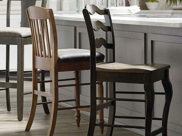 Adams Backed Bench Chairs & Benches Customizable 5