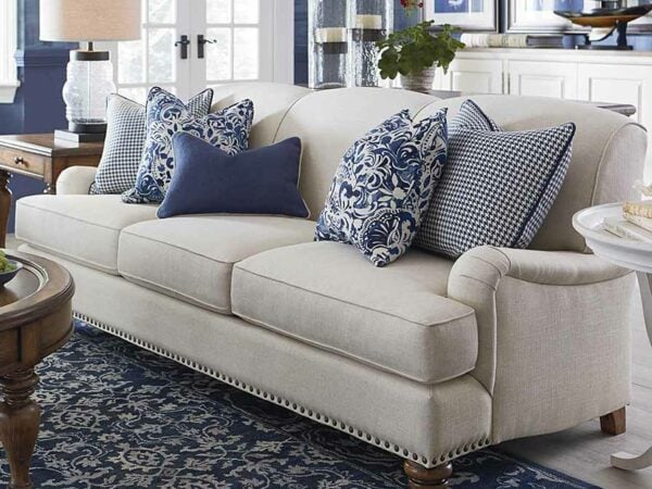 Adams Backed Bench Chairs & Benches Customizable 6