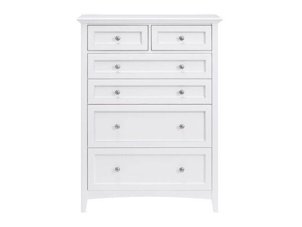 Whittier McKenzie 6‑Drawer Chest Chests Whittier Wood 3