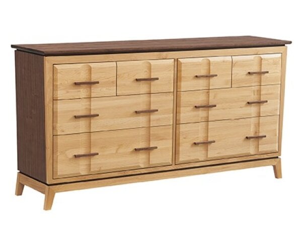 Whittier Addison 70″ Low Dresser Dressers Whittier Wood