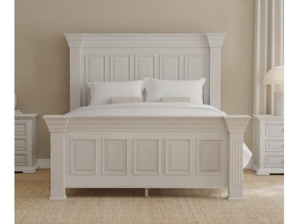 IFD Terra White Bed Beds International Furniture Direct