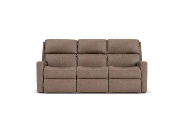 Flexsteel Catalina Leather Power Reclining Sofa Sofas Flexsteel 3