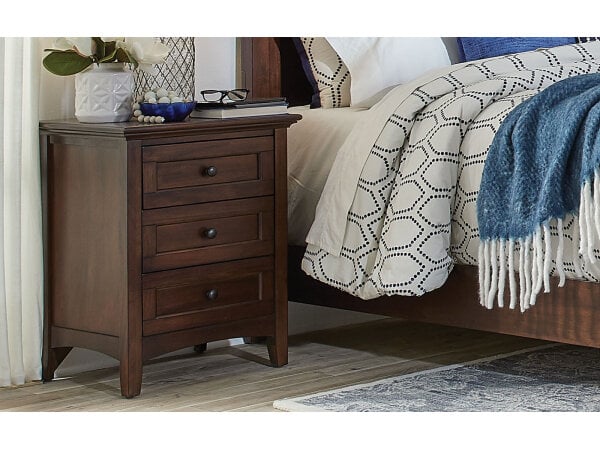 AAmerica Westlake Nightstand in Cherry Brown Nightstands A-America 3