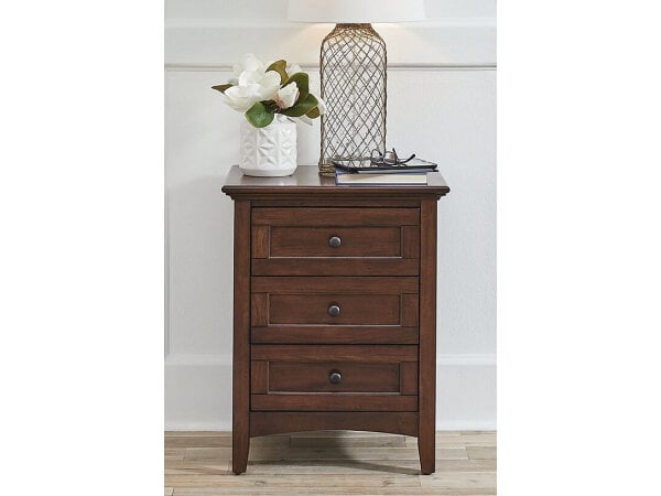 AAmerica Westlake Nightstand in Cherry Brown Nightstands A-America