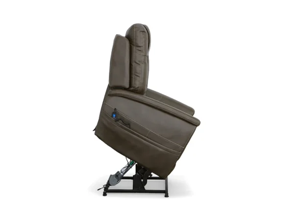 Shaw Power Lift Recliner With Power Headrest & Lumbar Lift Chairs Customizable 3