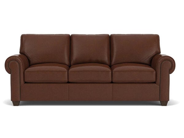 Flexsteel Carson Leather Sofa Sofas Customizable Flexsteel Carson Leather Sofa Sofas Customizable