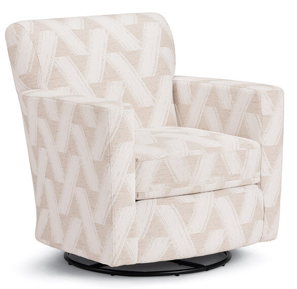 Best Caroly Swivel Barrel Chair