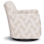 Best Caroly Swivel Barrel Chair - Image 2