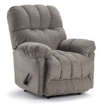 Mcginnis Casual Rocker Recliner with Plush Upholstered Arms - Image 2