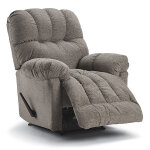 Mcginnis Casual Rocker Recliner with Plush Upholstered Arms - Image 3