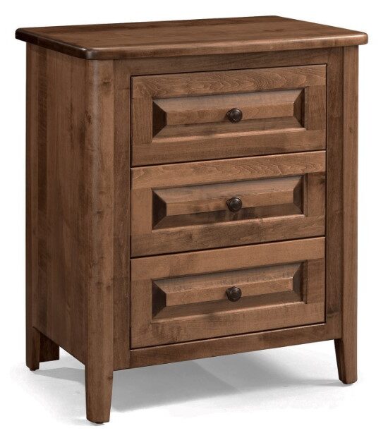 Archbold Carson 3 Drawer Nightstand