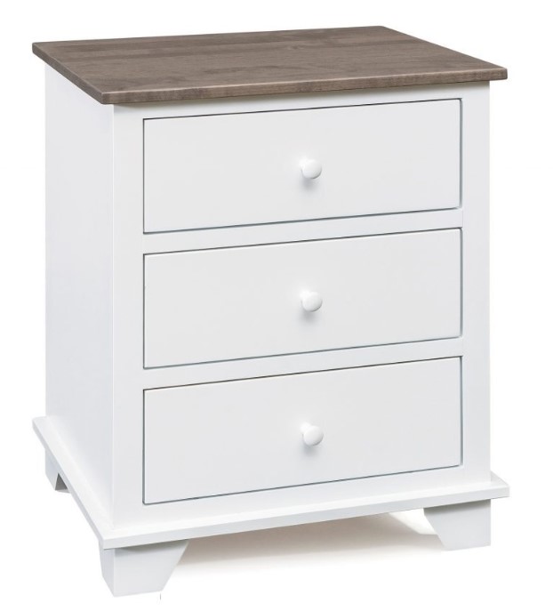 Archbold Portland 3 Drawer Nightstand