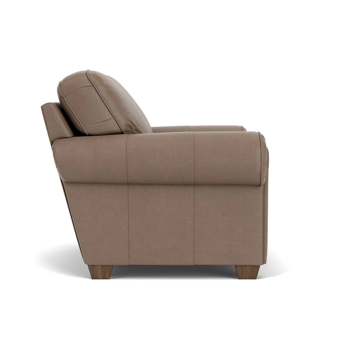 Flexsteel Carson Leather Chair Chairs Customizable 3
