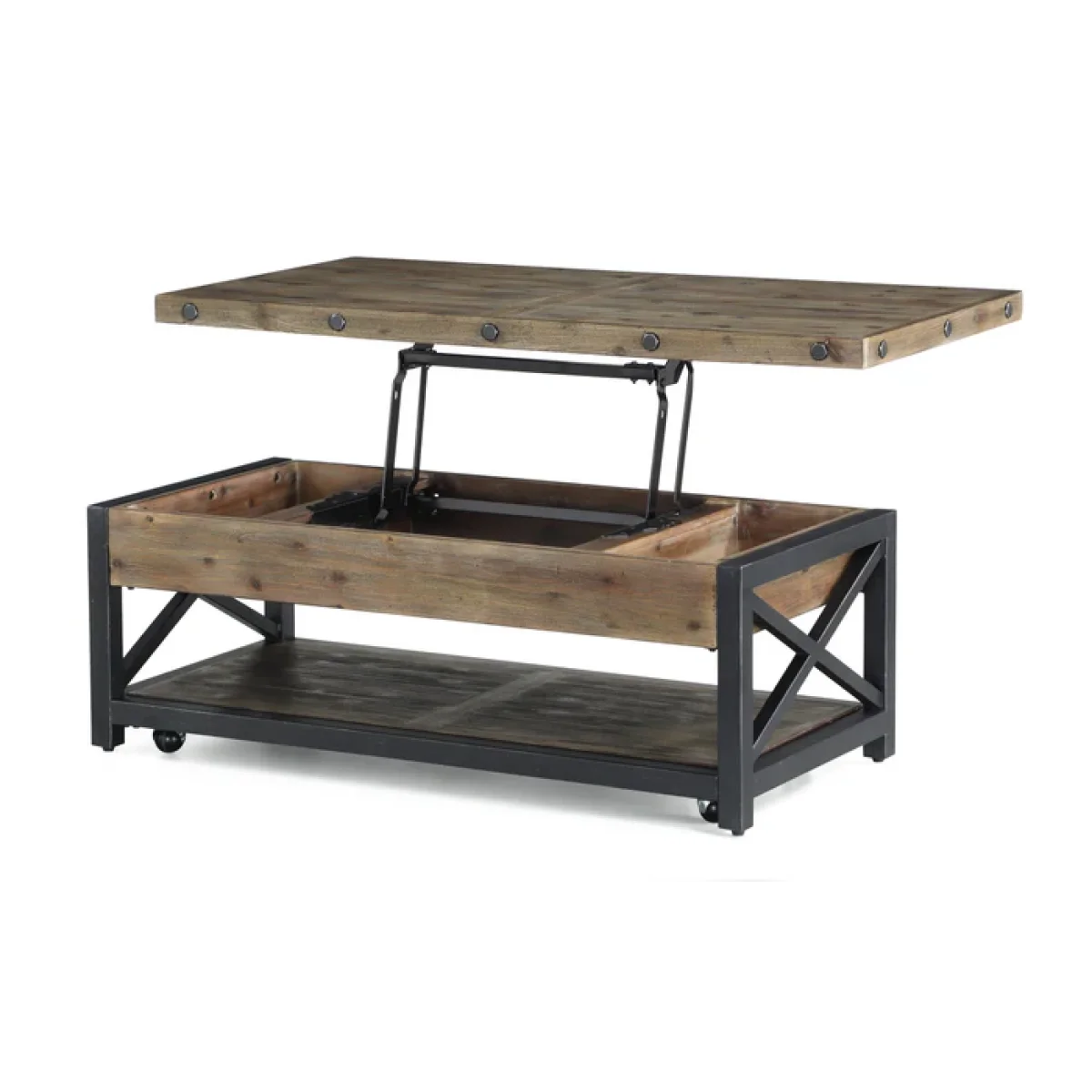 Flexsteel Carpenter Lift-Top Coffee Table Cocktail & Coffee Tables Flexsteel 2