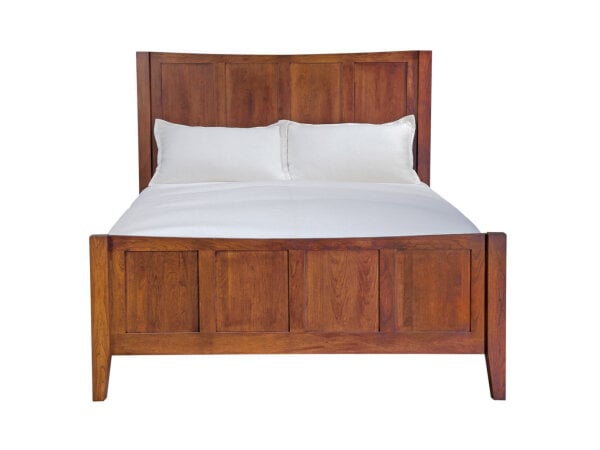 Mavin Atwood Panel Bed with Low Footboard Beds Customizable 3