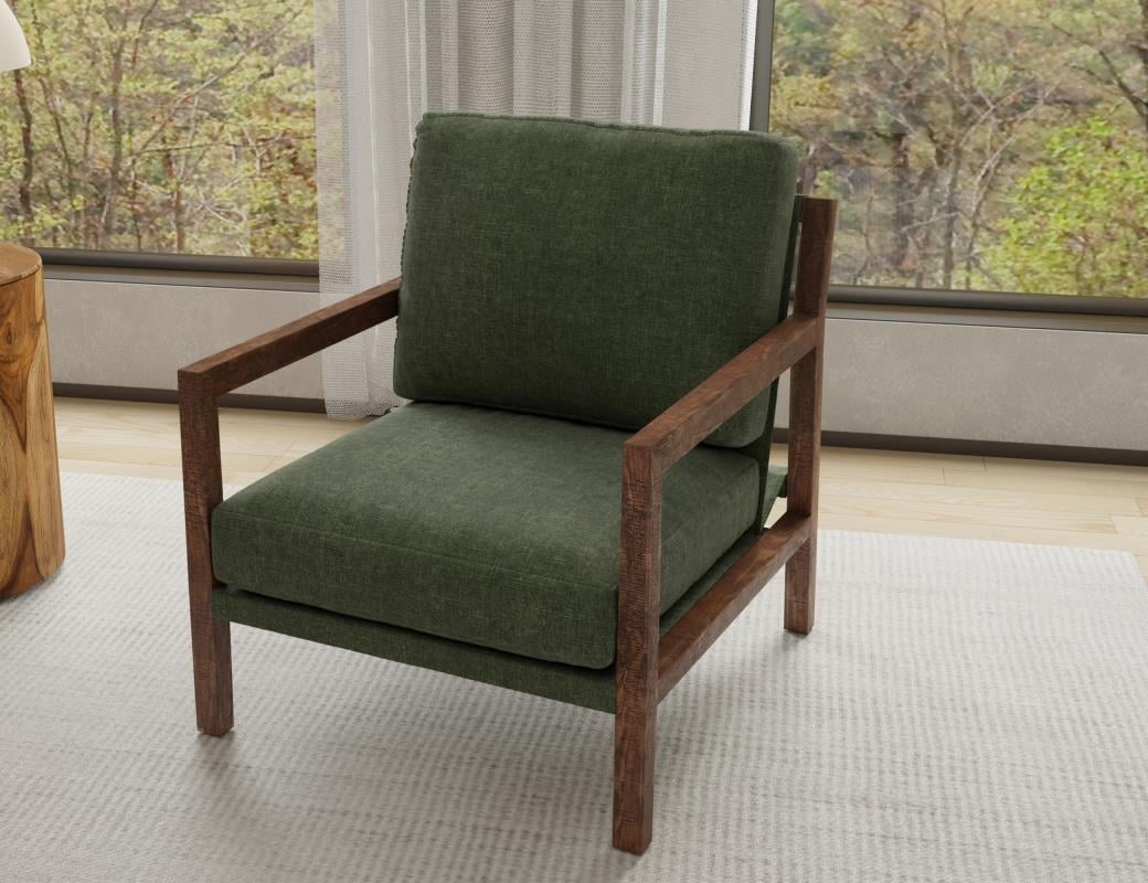 IFD Milan Chair in Olive Fabric Chairs International Furniture Direct 3 IFD Milan Chair in Olive Fabric Chairs International Furniture Direct 3