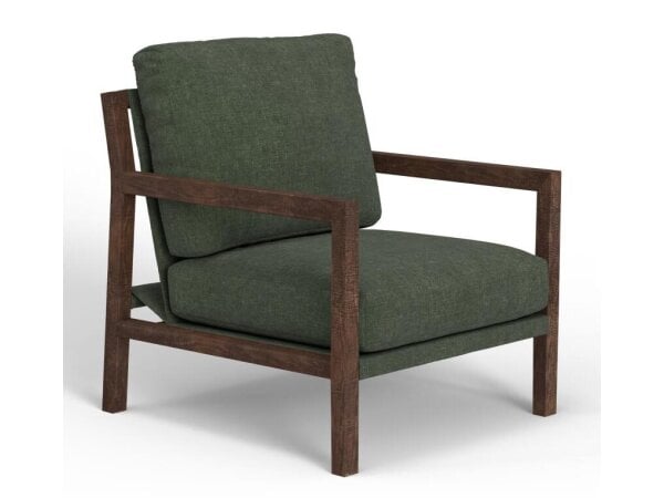 IFD Milan Chair in Olive Fabric Chairs International Furniture Direct