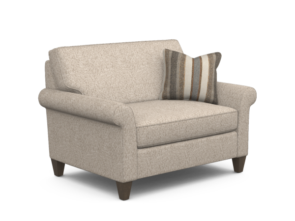 Flexsteel Westside Chair and a Half Chairs Customizable 3