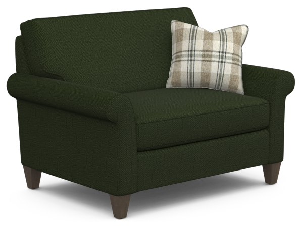 Flexsteel Westside Chair and a Half Chairs Customizable