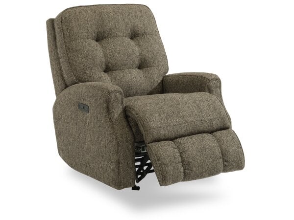 Devon Power Rocking Recliner with Power Headrest Recliners Customizable