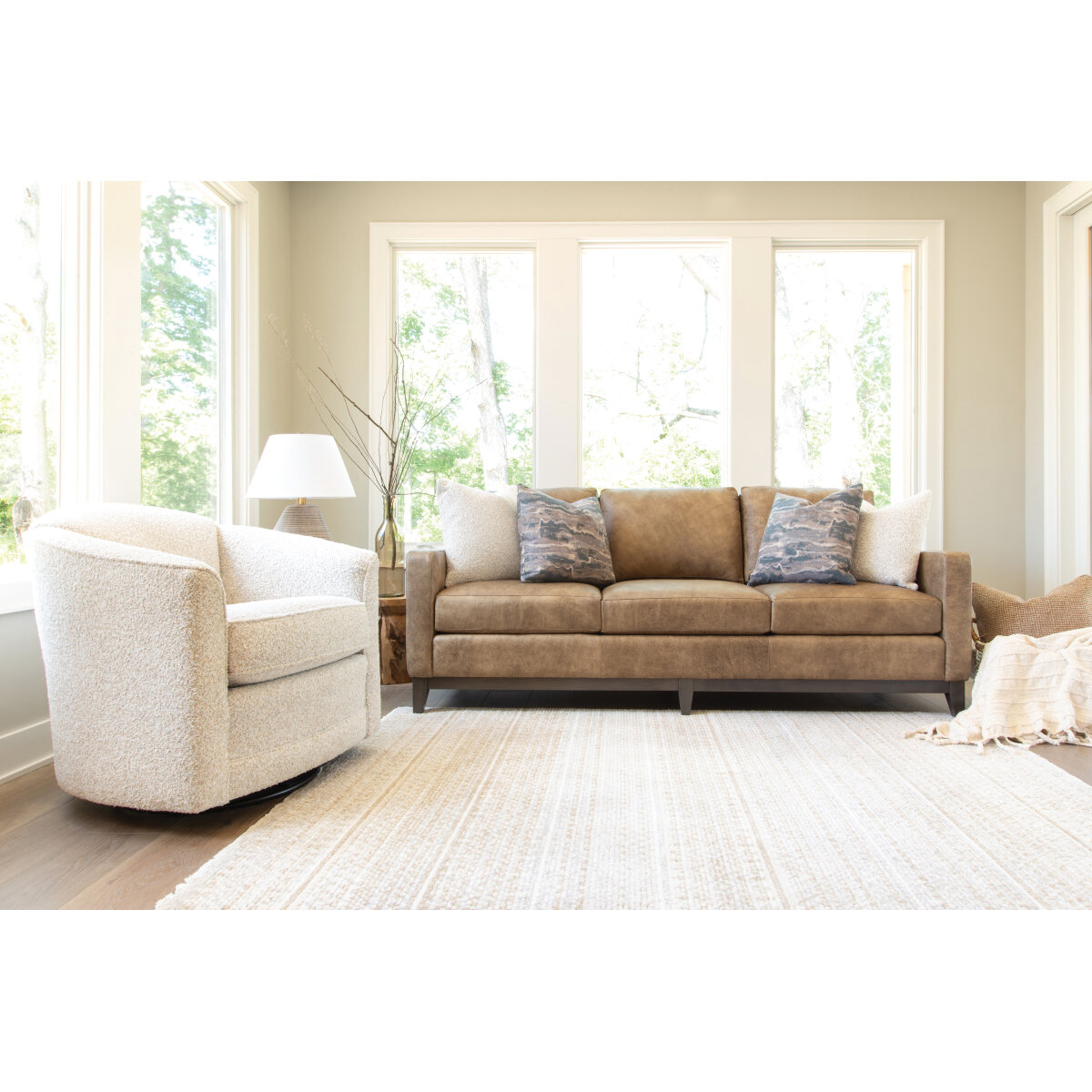 Smith Brothers 232 Sofa Sofas Customizable 3
