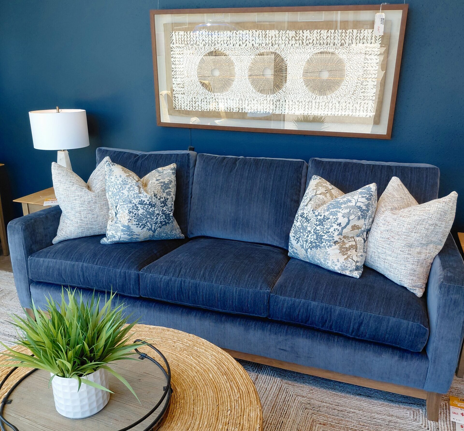 Smith Brothers 232 Down Sofa