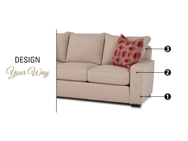 8000 Series Design Your Own Sofa (8141-10) Sofas Customizable 3