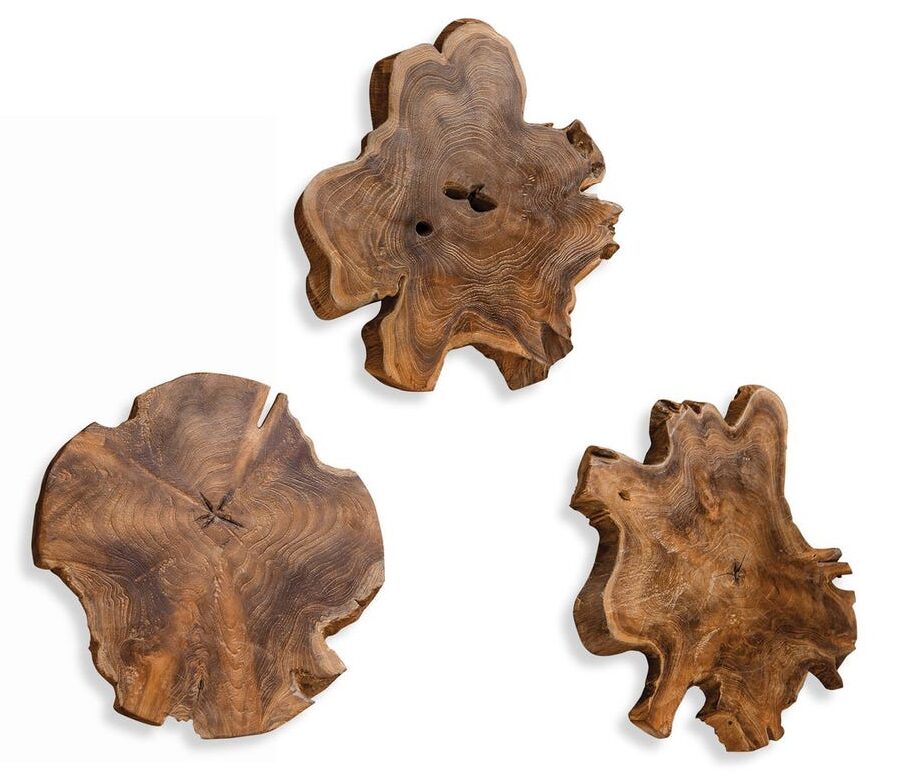 Uttermost Kalani Teak Wall Art