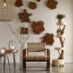 Uttermost Kalani Teak Wall Art - Image 3