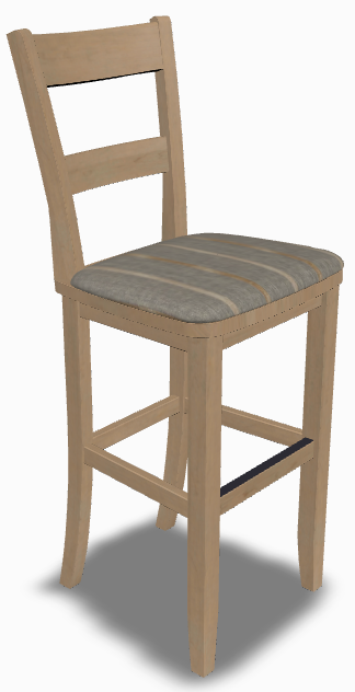 ASPEN BARSTOOL-ASP6014BC30-M 2306 - STN 400 Mavin Aspen Barstool - Image 1