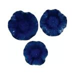 Uttermost Abella Blue Ceramic Wall Decor