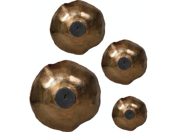 Uttermost Lucky Coins Brass Wall Bowls - Image 3