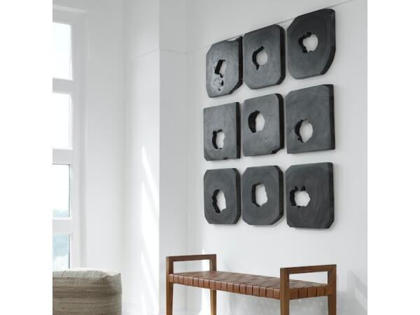 Uttermost Bahati Ebony Wood Wall Art - Image 3