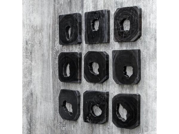 Uttermost Bahati Ebony Wood Wall Art - Image 4
