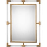 Uttermost Balkan Modern Gold Wall Mirror