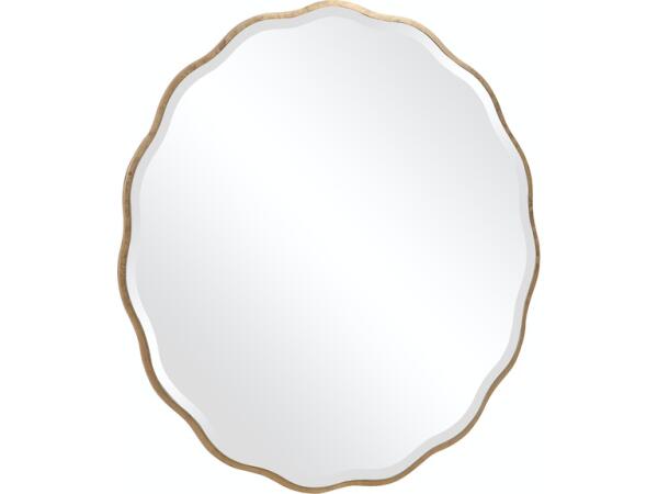 Uttermost Aneta Round Mirror - Gold - Image 4