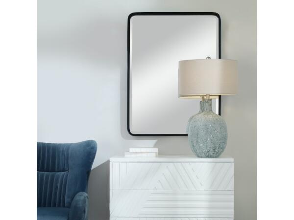 Uttermost Crofton Mirror - Black - Image 4