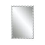 Uttermost Serna White Vanity Mirror