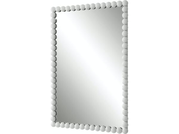Uttermost Serna White Vanity Mirror - Image 4