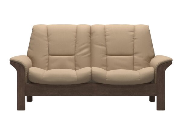 Stressless® Buckingham Reclining Loveseat – Low back Loveseats Stressless Stressless® Buckingham Reclining Loveseat – Low back Loveseats Stressless