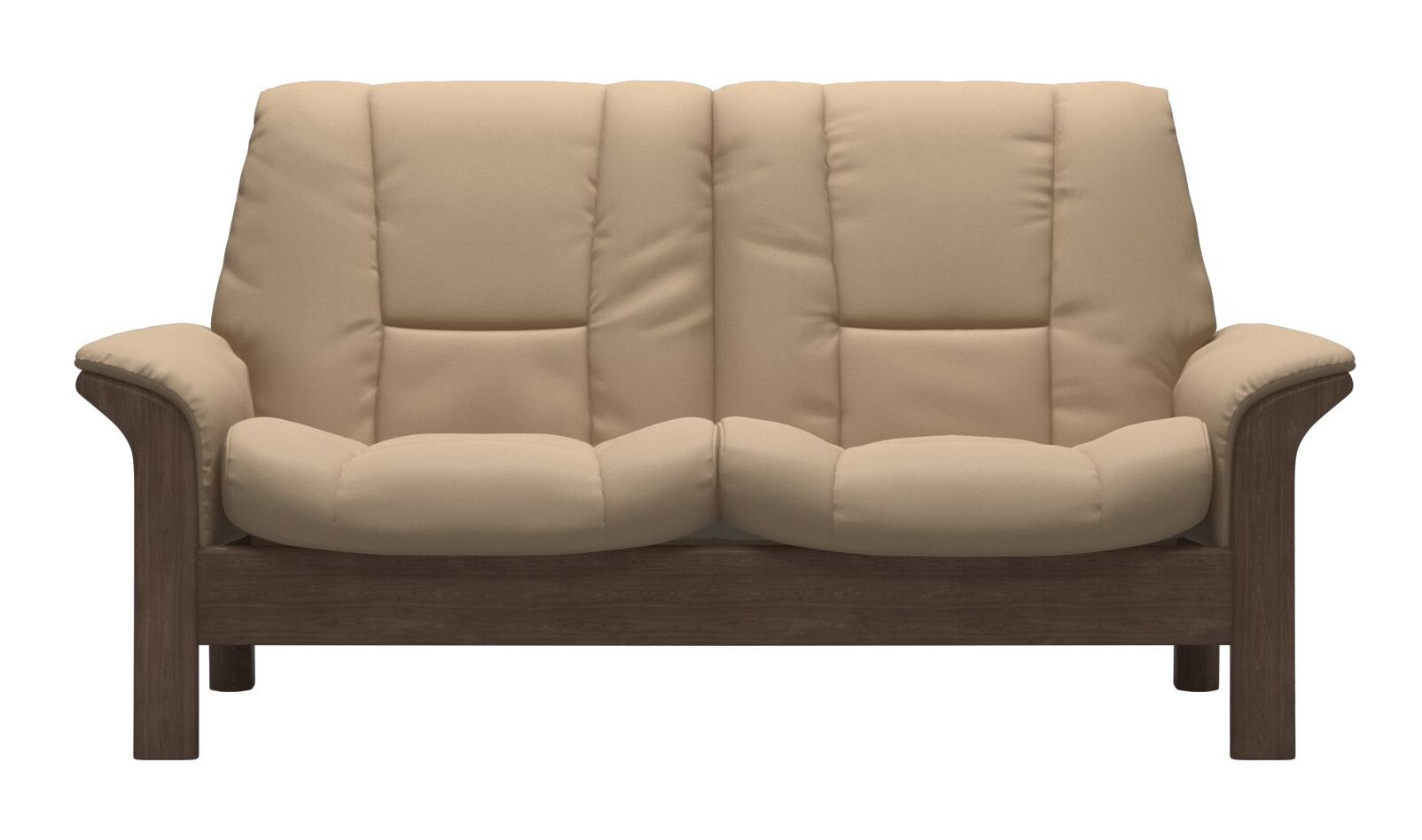 Stressless® Buckingham Reclining Loveseat - Low back