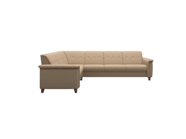 Stressless® Wing (L) Cross Base Recliner with Ottoman Recliners Stressless 9