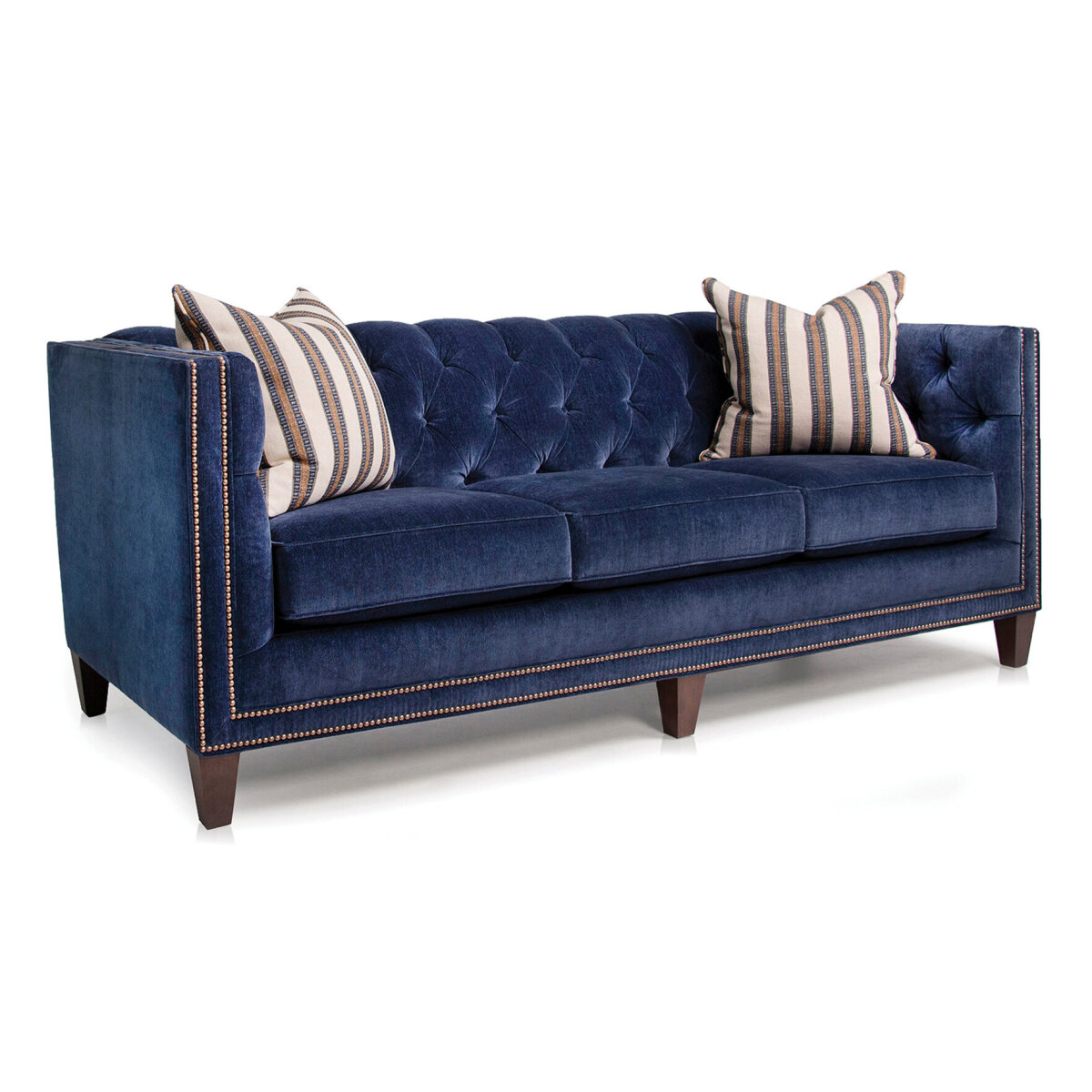 Smith Brothers 243 Tuxedo Arm Sofa Sofas Customizable