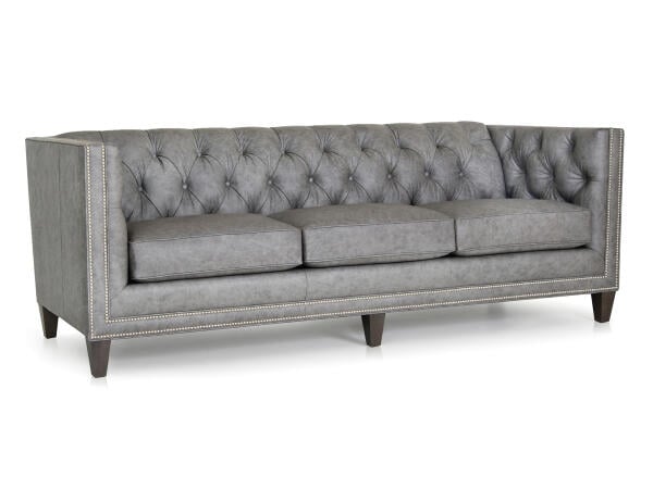 Smith Brothers 243 Tuxedo Arm Sofa Sofas Customizable 3
