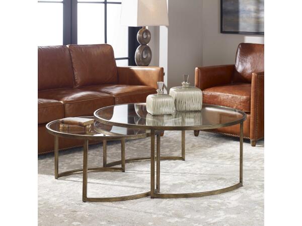 Uttermost Rhea Nesting Tables Cocktail & Coffee Tables Uttermost Uttermost Rhea Nesting Tables Cocktail & Coffee Tables Uttermost
