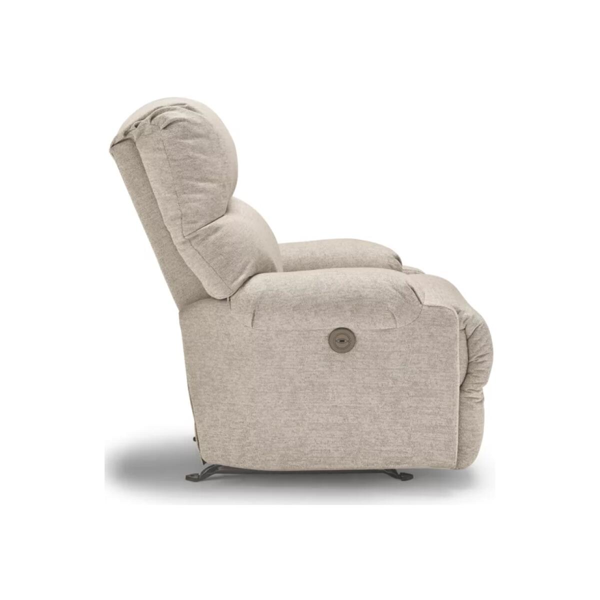 Karen Casual Power Rocker Recliner with USB Ports Recliners Best Home Furnishings 4