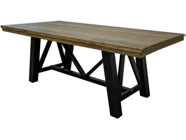 IFD Loft Brown Dining Table Dining Tables International Furniture Direct