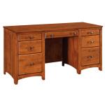 Double Pedestal Desk 6508XT-AG - Image 2