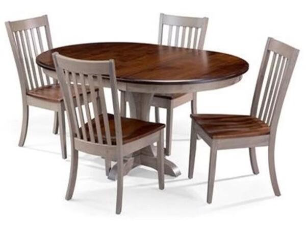 5 Piece Mary Table and Alex Chair Set Dining Sets Archbold Furniture