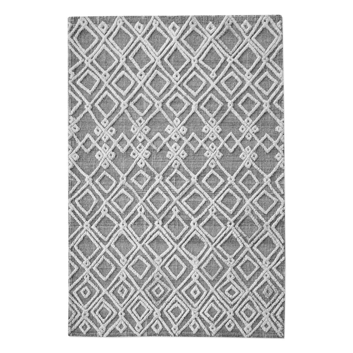 Sieano Grey Ivory Rug Rugs Uttermost